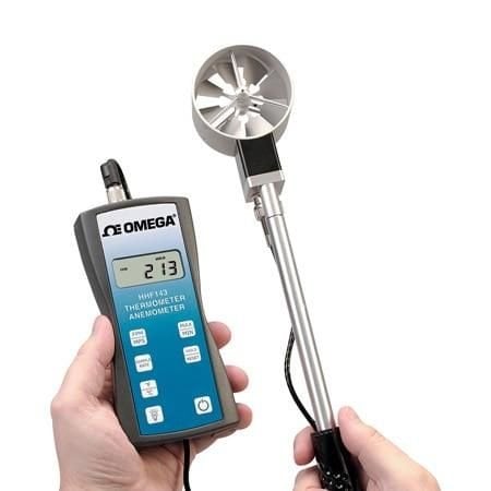 Omega HH ANEMOMETER KIT, 2 3/4 PROBE HHF143B-V