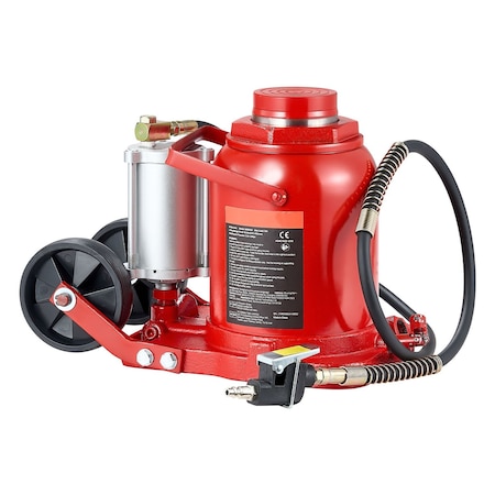 Vevor Air Hydraulic Bottle Jack High Lift Jack 20 Ton (44092 lb) Car Repair Blue MR8004