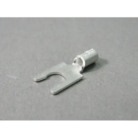 Nichifu Non-Insulated Locking Spade Terminal, 12-10 AWG, #6 Stud 5.5LY-3.5S