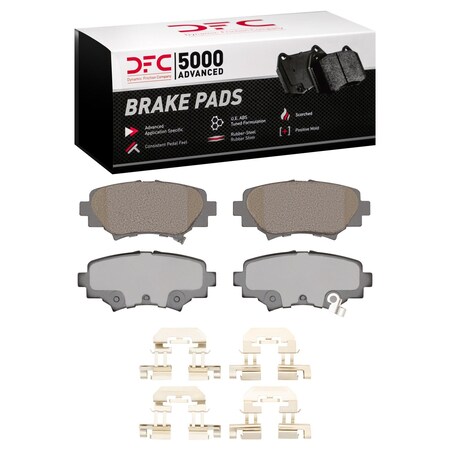 Dfc 5000 Advanced Disc Brake Pad Set, 1551-1729-01