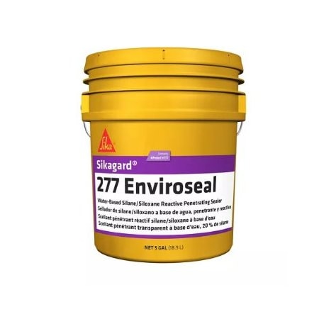 Sika Sikagard-277 Enviroseal Breathable Water-Based Silane/Siloxane Water-Repellent Sealer 54 gal Drum 812144