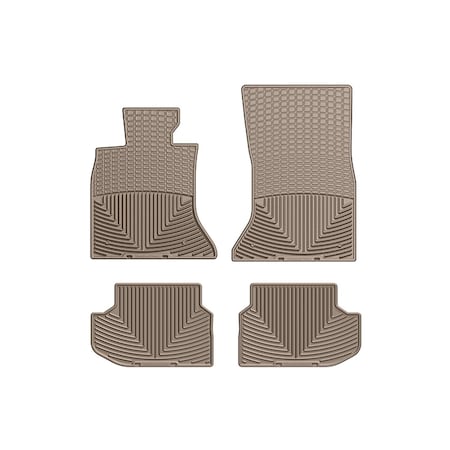 Weathertech Tan, Front and Rear All Weather Floor Mats W204TN-W331TN