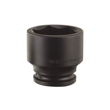 Kt Pro 1 Drive Impact Socket 2-3/4" SAE 6 Point, Black D1810S88