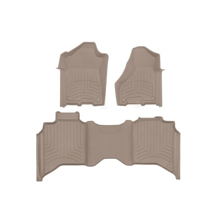 Weathertech Tan, Front and Rear FloorLiner HP 451545-1-2IM