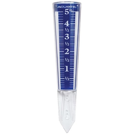 Acurite Magnifying Rain Gauge, 5"-Capacity 3KLT2