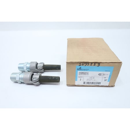 Crouse-Hinds CABLE GLAND CONNECTORS 3/4IN, 2PK CGBS2014