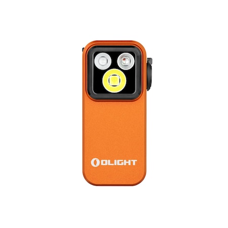 Olight 600 Lumen Rechargeable Clip-On Flashlight with UV and RGB Light Oclip Pro S