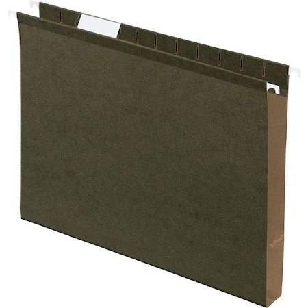 Pendaflex FOLDER, HANG, 1inEXP, LTR, GRN, 25PK 4152X1