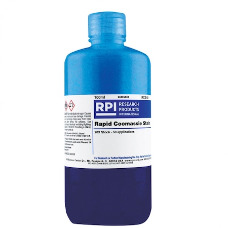 Rpi Rapid Commassie Stain, 100 Milliliters RCS-50