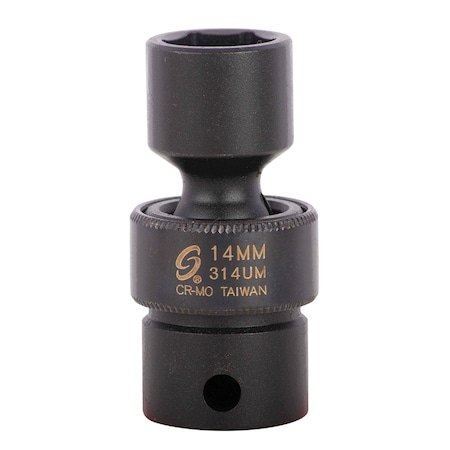 Sunex 3/8 in Drive 14Mm Universal Impact Socket 314UM