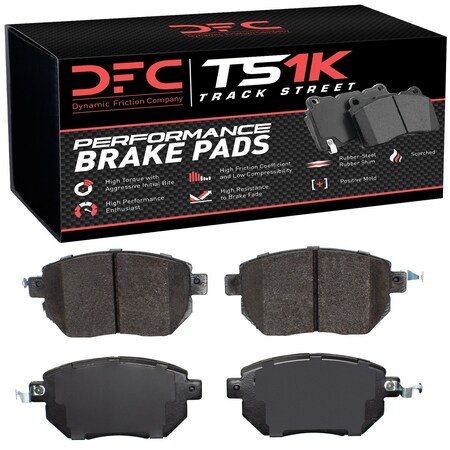 Dfc Track Pads, Disc Brake Pad Set,  1000-0969-00