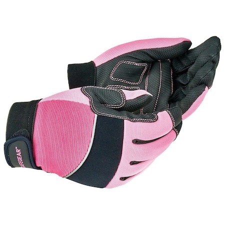 Jj Keller Women's Insulated Grip Work Gloves, Touchscreen, Reflective, Extra Small 65603