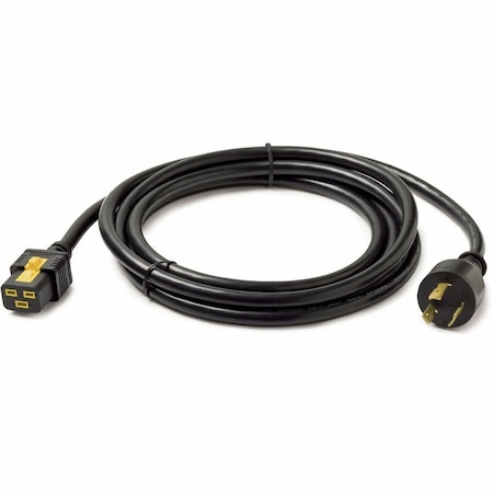 Apc Power Cord, L5-20P, IEC C19, 10 ft., Blk, 20A AP8752