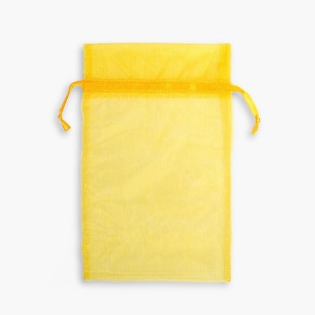 Nashville Wraps Sunshine Sheer Organza Bags, 5.5x9, 10PK B55973