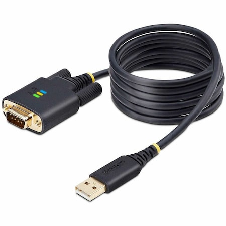 Startech.Com 6.6FT (2M) USB TO NULL MODEM SERIAL ADAPTER CABLE, COM RETENTION, FTDI, USB-A TO 1P6FFCN-USB-SERIAL