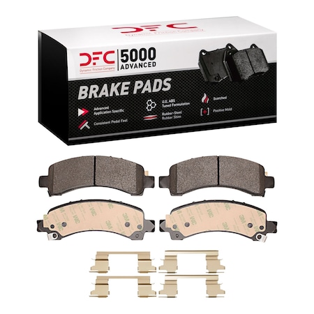Dfc 5000 Advanced Disc Brake Pad Set,  1552-0974-01