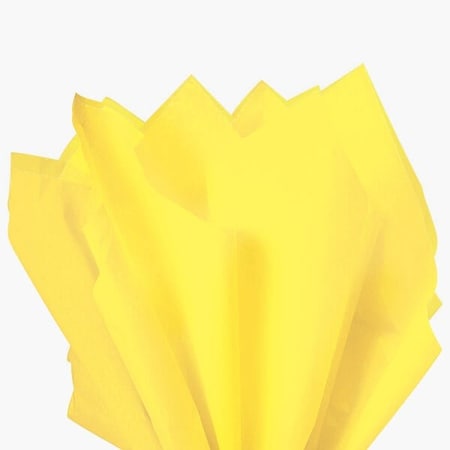Nashville Wraps Light Yellow Color Tissue Paper, 20x30", 480PK CT3YE