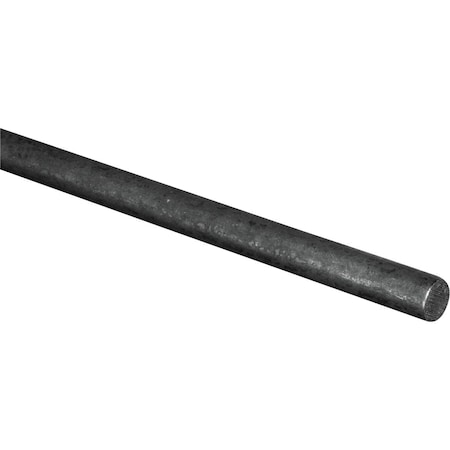 Hillman Steelworks Steel 1/4'' X 4 Ft. Solid Rod 11612