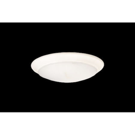 Westgate 8in DIE-CAST DISK 20W 1200LM 120V CRI80 30/40/50K ES DIM, INCL. RECESS ACCESSORIES, White DLS8-MCT