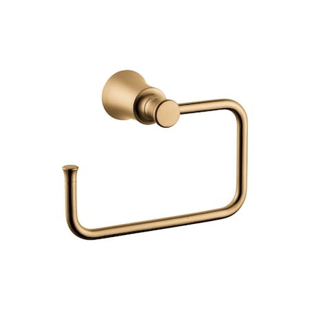 Hansgrohe Joleena Towel Ring in Brushed Bronze 04786140