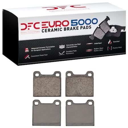 Dfc 5000 Euro Ceramic, Disc Brake Pad Set,  1600-0031-00