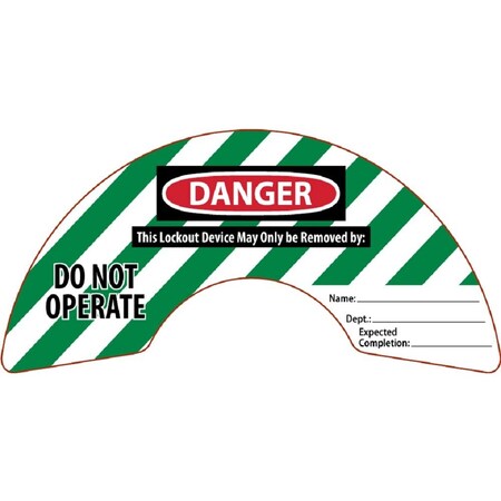 Accuform ROTATING GATE VALVE LABELS 4 6 12 KDD425GN