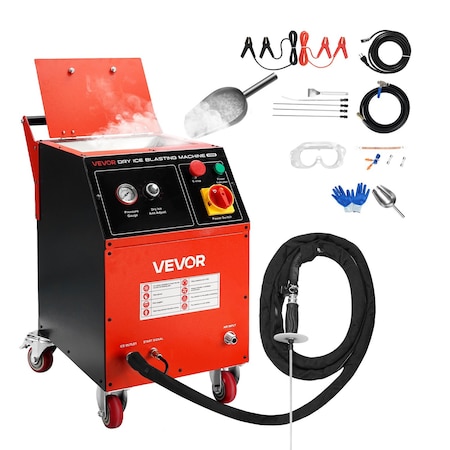 Vevor Dry Ice Blasting Machine 11LBS / 5KG Capacity Dry Ice Cleaning Machine V505