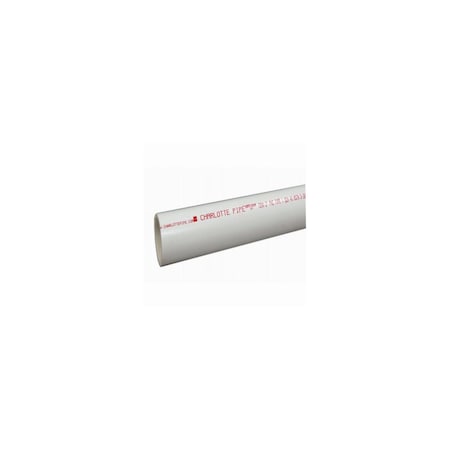 Charlotte Pipe And Foundry 3 In. x 2 Ft. Schedule 40 PVC-DWV Cellular Core Pipe White PVC 04300 0200