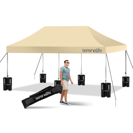 Serenelife Pop Up Canopy Tent 10x20 SLGZ20K