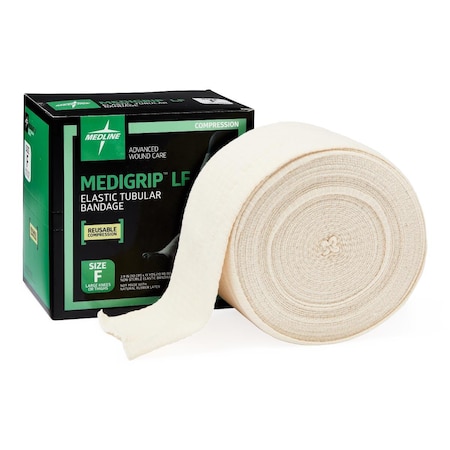 Medline Medigrip LF Elastic Tubular Support Bandage for Large Knees or Thighs MSC9505LF