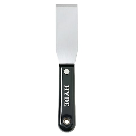 Hyde Black & Silver 1-5/16'' Stiff Chisel Professional Putty Knife 2200
