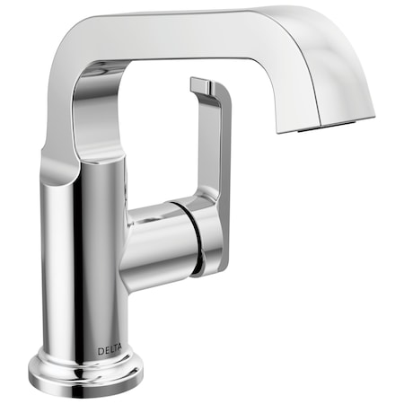 Delta Tetra Single Handle Bathroom Faucet In Lumicoat Chrome 589SH-PR-DST