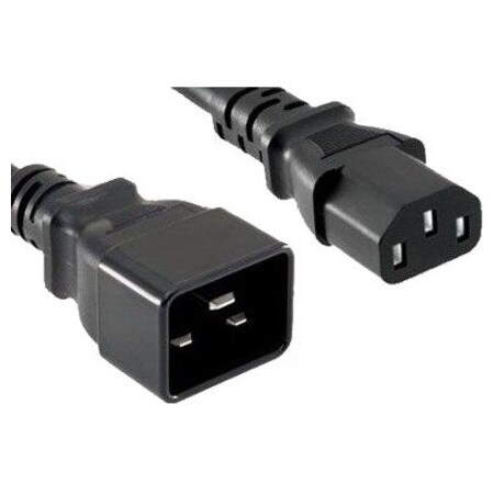 Unc Group POWER- CORD C13 TO C20 15AMP BL PWCD-C13C20-15A-02F-BLK
