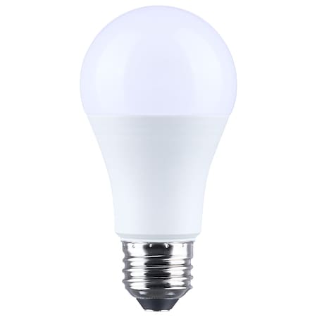 Satco 13.5/10/5 Watt LED A19 3 Way L amp 3000K CCT Lumens Selectable Medium Double Contact Base 120 Volt S14403