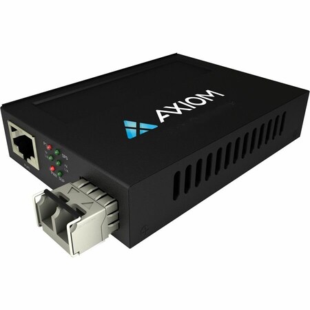 Axiom POE RJ45 TO 1 LC SMF MEDIA CONV MCP32-F1-S3L10-AX