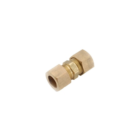 Anderson Metals Compression Fitting, Union, Lead-Free Brass, 1/8-In. 750062-02