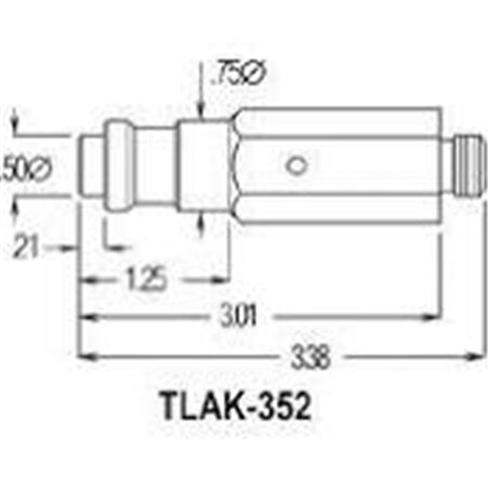 Tweco Safety Tlak7-35-Ls Adapter 358-2541-2041