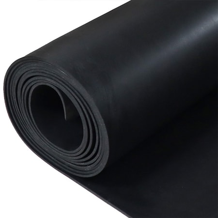 Rubber-Cal EPDM, Commercial Grade, 70A, 3/32 in x 36 in, 25ft 02-K209-0093-25