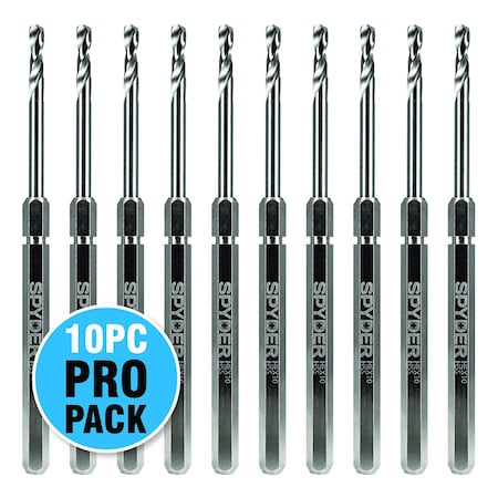 Spyder Pilotdrill HSS, HEX 10, 10PK 600645-10