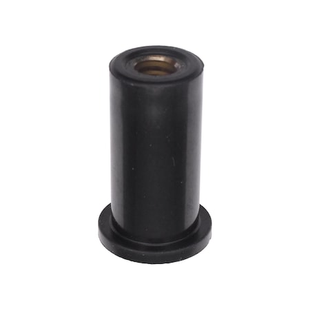 Auveco Rubber Nut 1/4in-20 1.051 Length, 25PK 16253