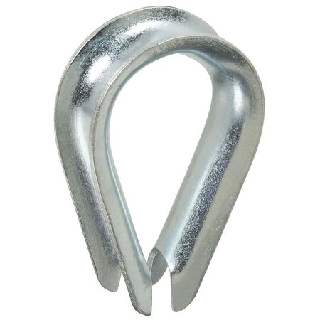 National Hardware 3232BC Series Rope Thimble, Steel, Zinc N176-842