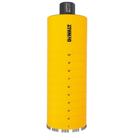 Dewalt Core Bit, 38 in, 5 1/2 in, Diamond DW55023