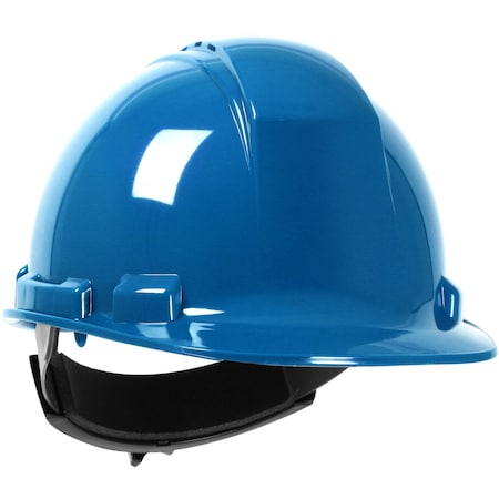 Dynamic Vented, Cap Style Hard Hat w/HDPE Shell, 4-Point Textile Suspension and Wheel Ratchet Adj. 280-HP241RV-07