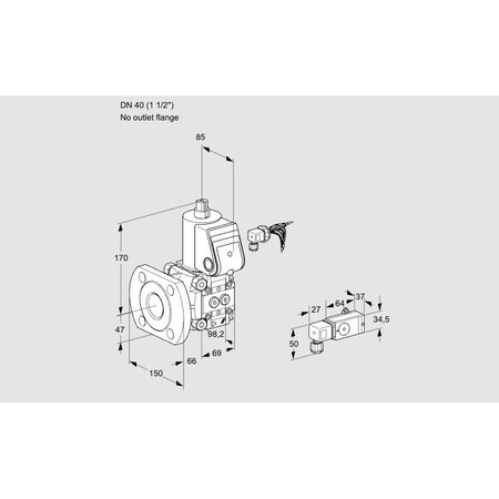 Honeywell Kromschroder VAS240/-F/NW KS88012083
