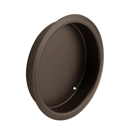 Prime-Line 2 in. Bronze Plated Solid Brass Classic Closet Door Finger Pull (2 Pack) N 7322