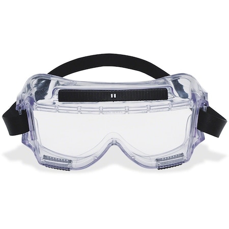 3M Safety Goggles, Clear Lens, Uncoated, Indirect Vented, Rubber Strap, Centurion Series 40305-00000-10