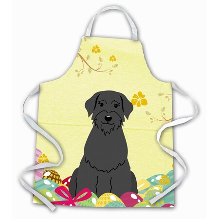 Carolines Treasures Easter Eggs Giant Schnauzer Apron BB6066APRON