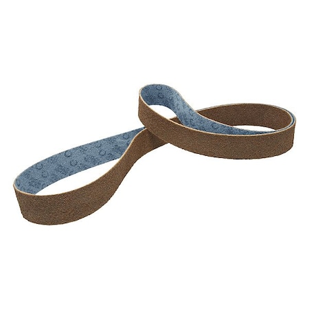 Scotch-Brite Surface-Conditioning Belt, 3 1/2 in W, 15 1/2 in L, Non-Woven, Aluminum Oxide, Not Applicable Grit 7100096333