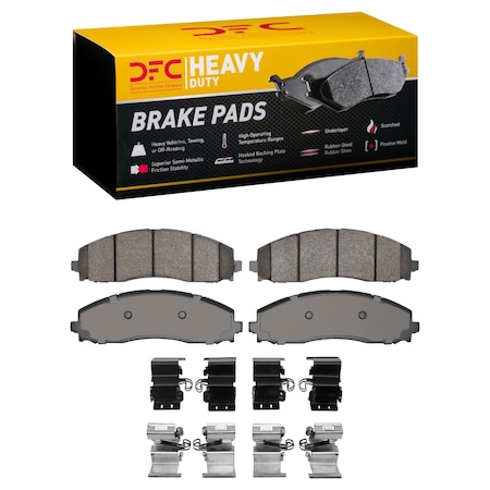 Dfc Heavy Duty Disc Brake Pad Set,  1214-2491-01
