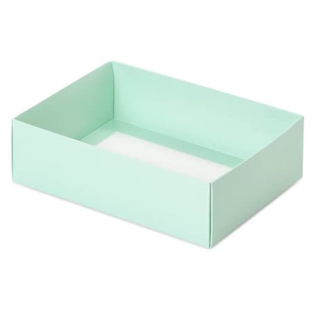Nashville Wraps Aqua Slide Open Candy Box Base, 6.75x4.75x2, 100PK SBB3AQ